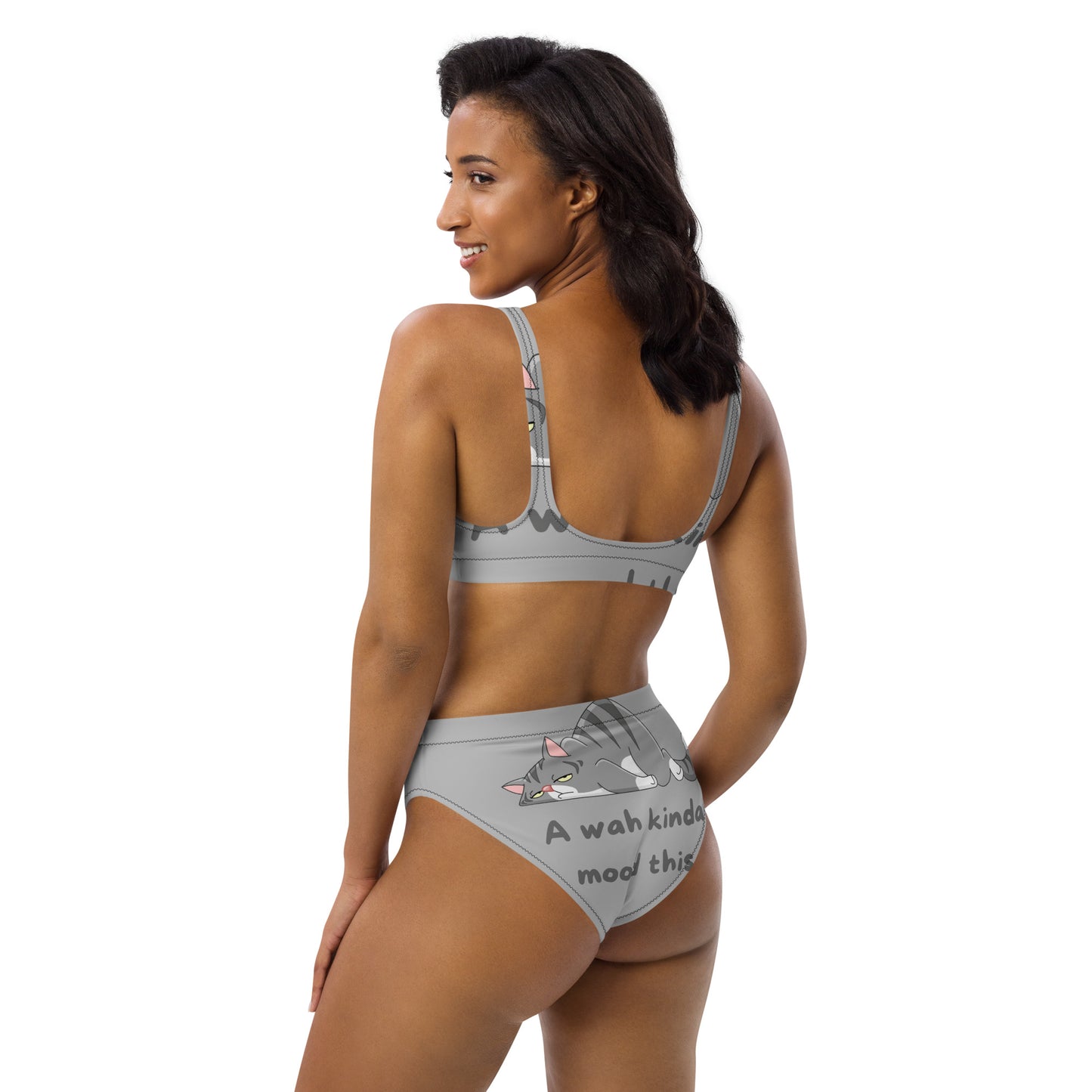 High-waisted mood bikini