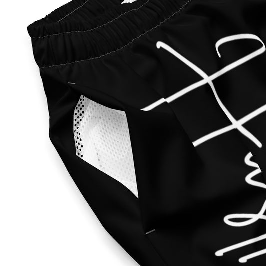 Men's hustle swim trunks