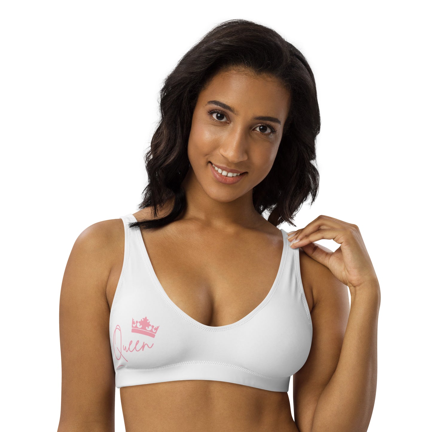Queen padded bikini top