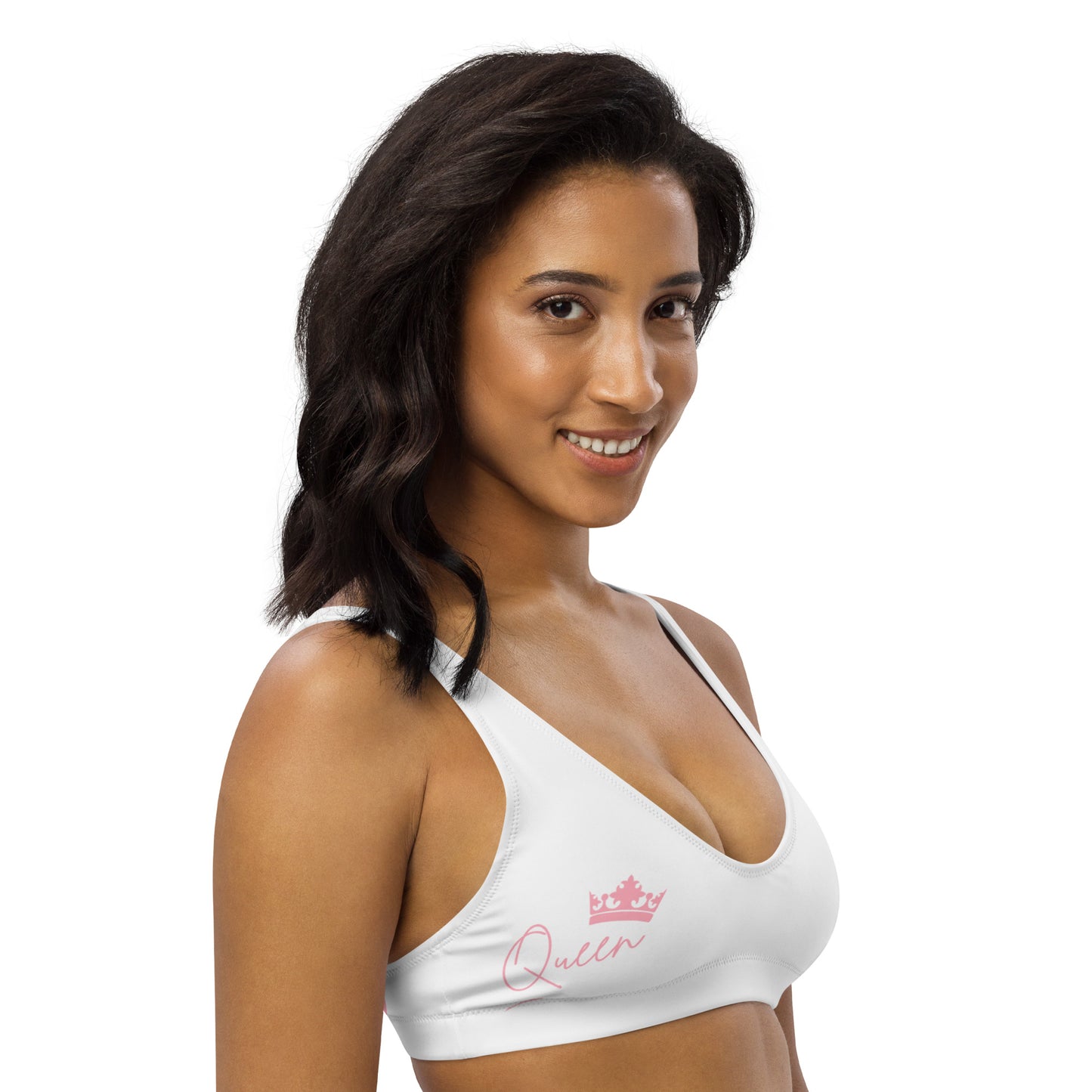 Queen padded bikini top