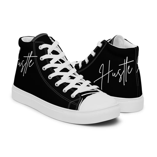 Men’s high top hustle canvas shoes