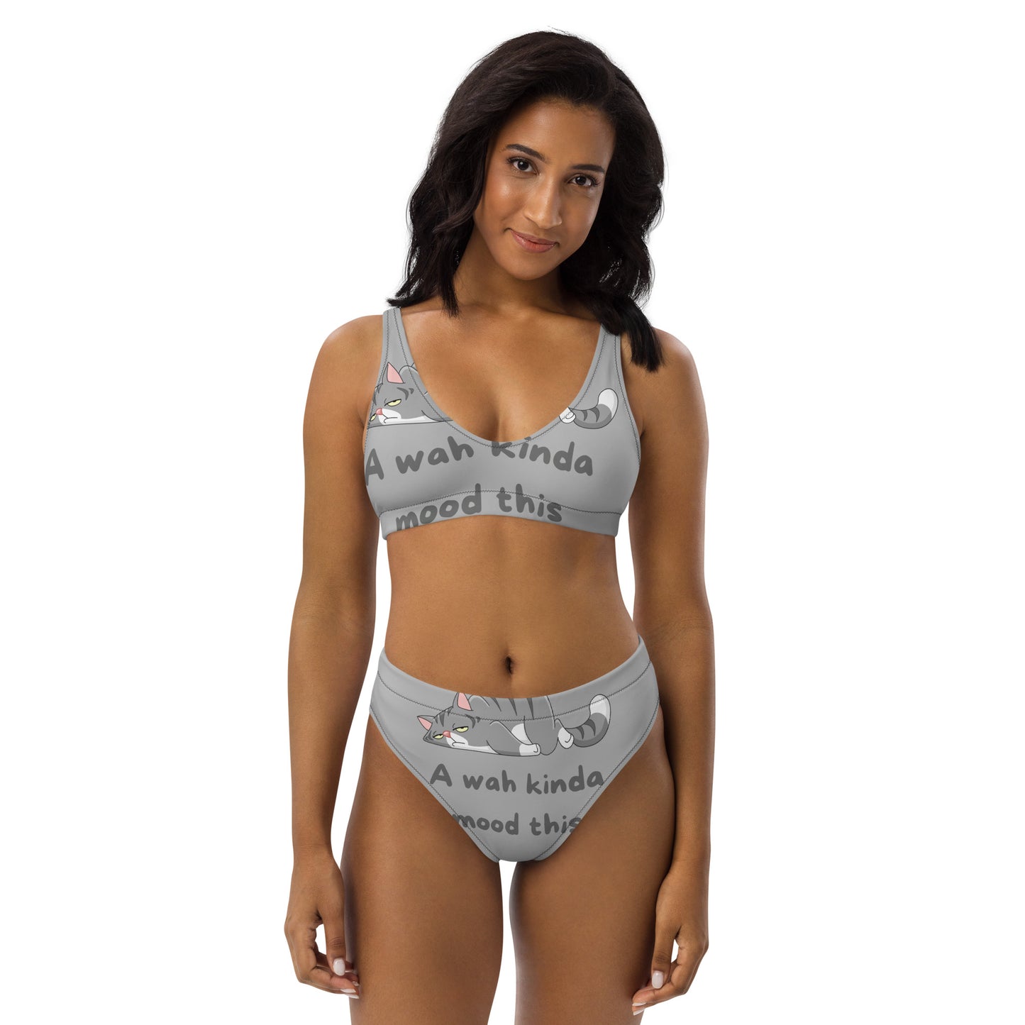 High-waisted mood bikini