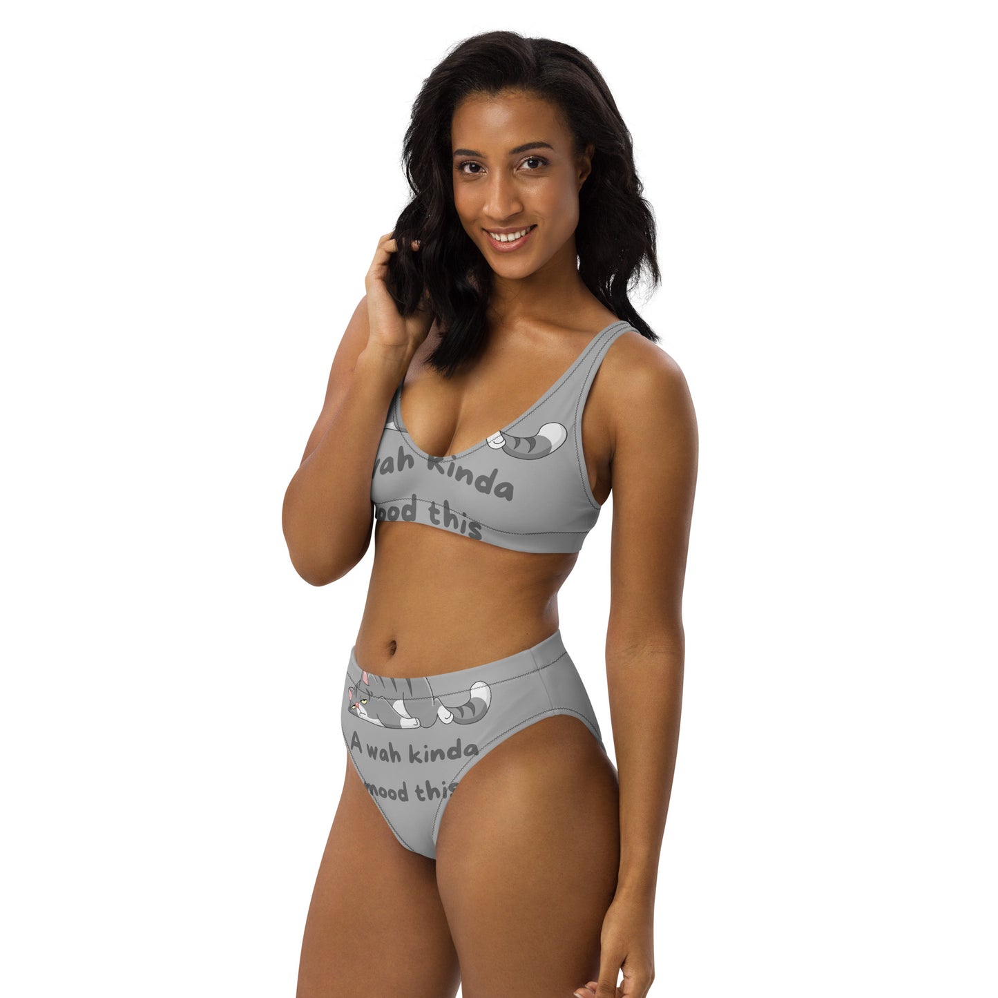 High-waisted mood bikini